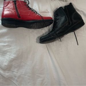 Clark shoes related to the Harley Quinn costume